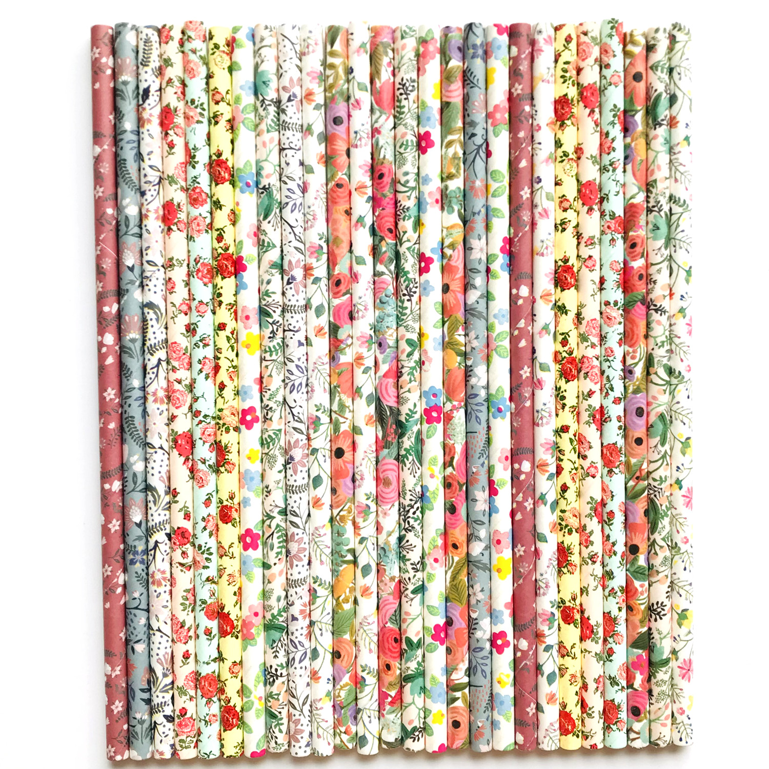 Paper Straw Color - DHL Miễn Phí Vận Chuyển 1000