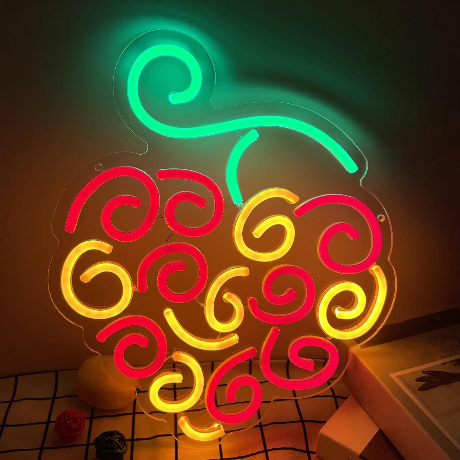 Neon Sign Party - Cyber Fruit Neon Sign USB Dimmable