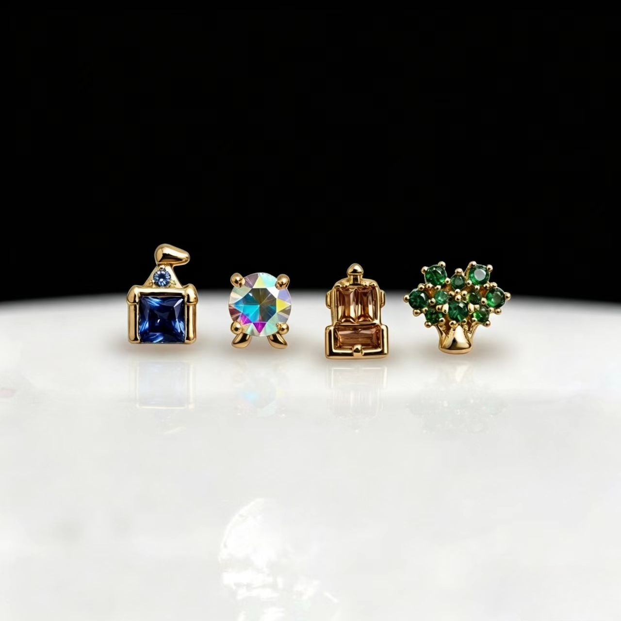 Event Party - New Exquisite Cute Amusement Park Stud