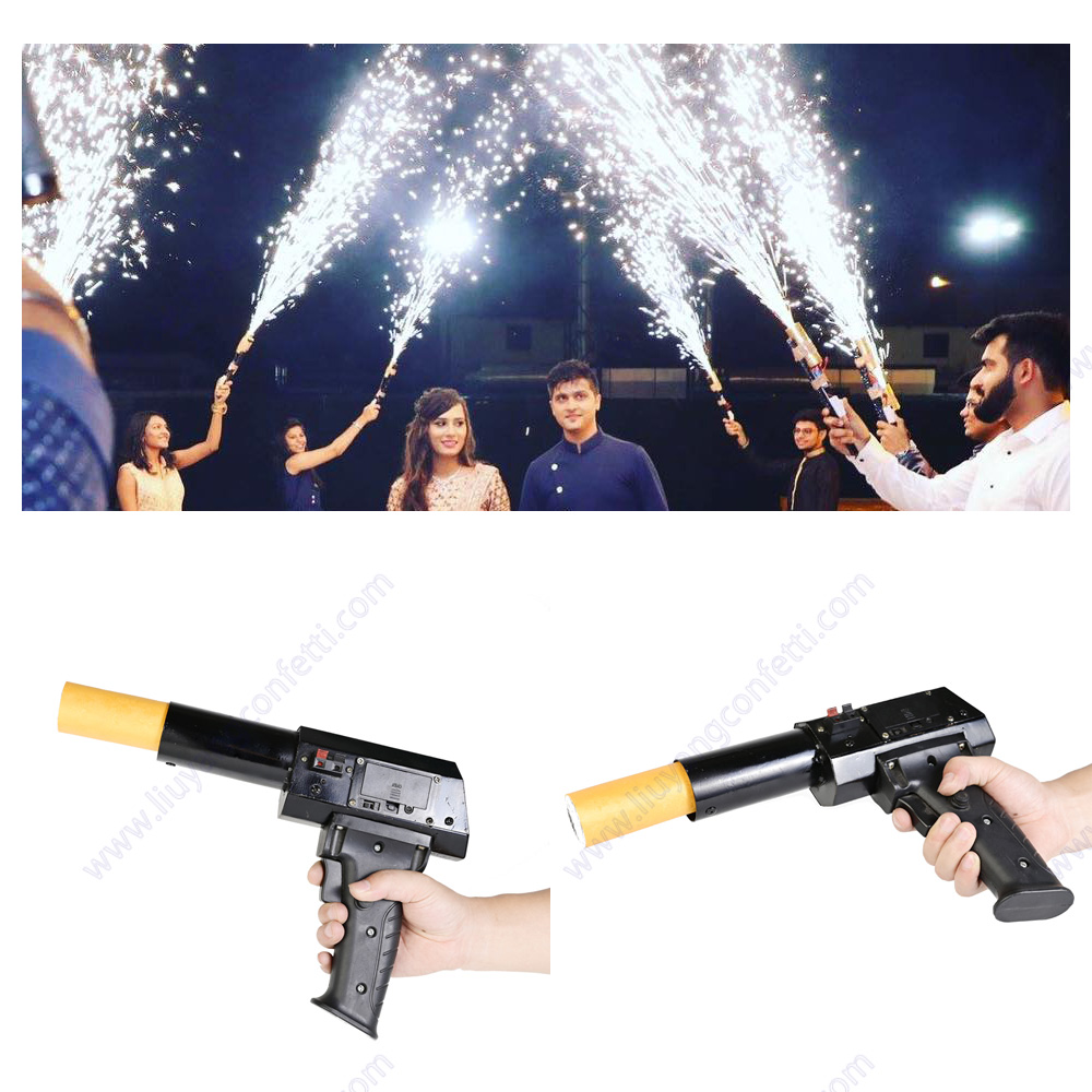 Confetti Cannon Tube - Lạnh Pyro Súng Cầm Tay Bắn