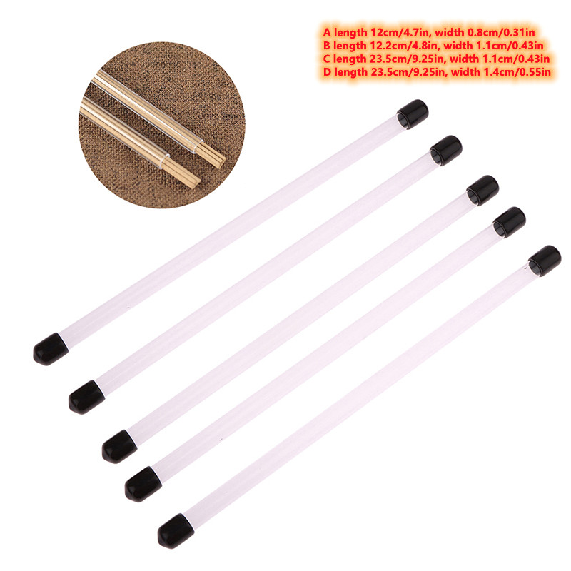 Centerpiece Stick - 5Pcs Transparent Acrylic Incense Tube 1g/2g/4g/10g