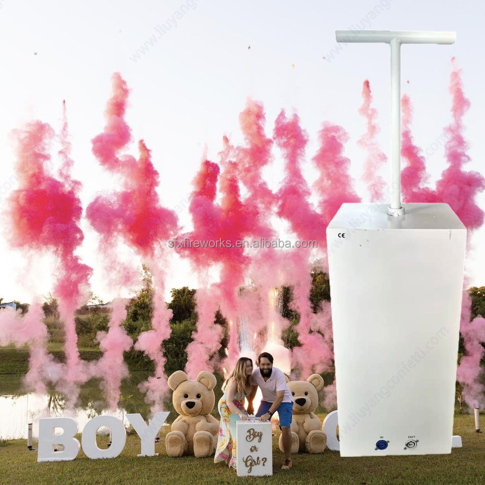 Electric Gender Reveal Smoke B - đánh giá và giá Confetti Cannon Tube
