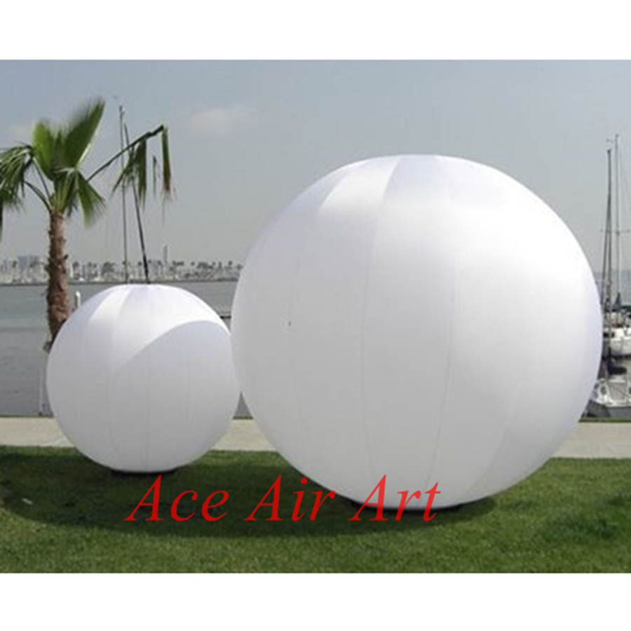 Inflatable White Round Ball, P - đánh giá và giá Party Event Supplier