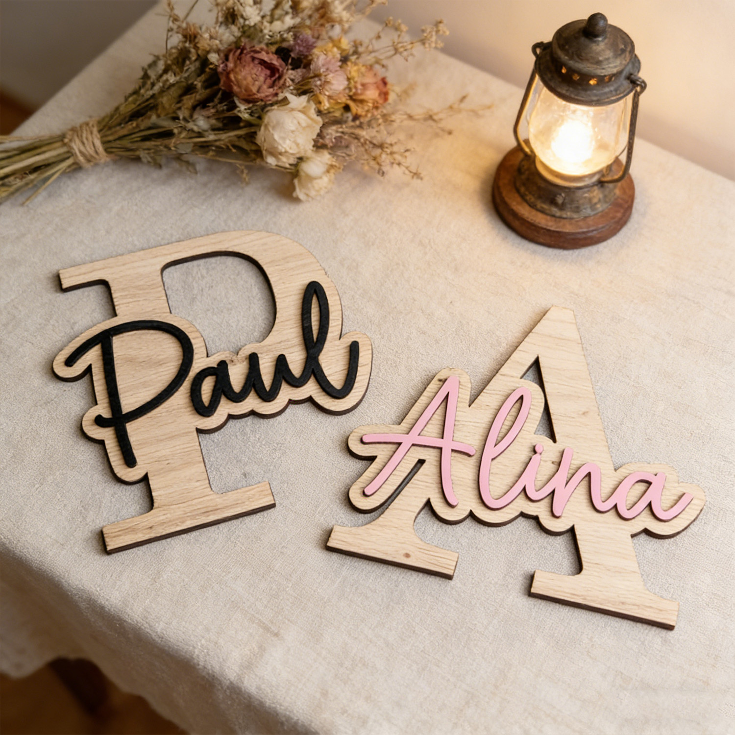 1pc Customizable Wooden Letter - đánh giá và giá Eve Party