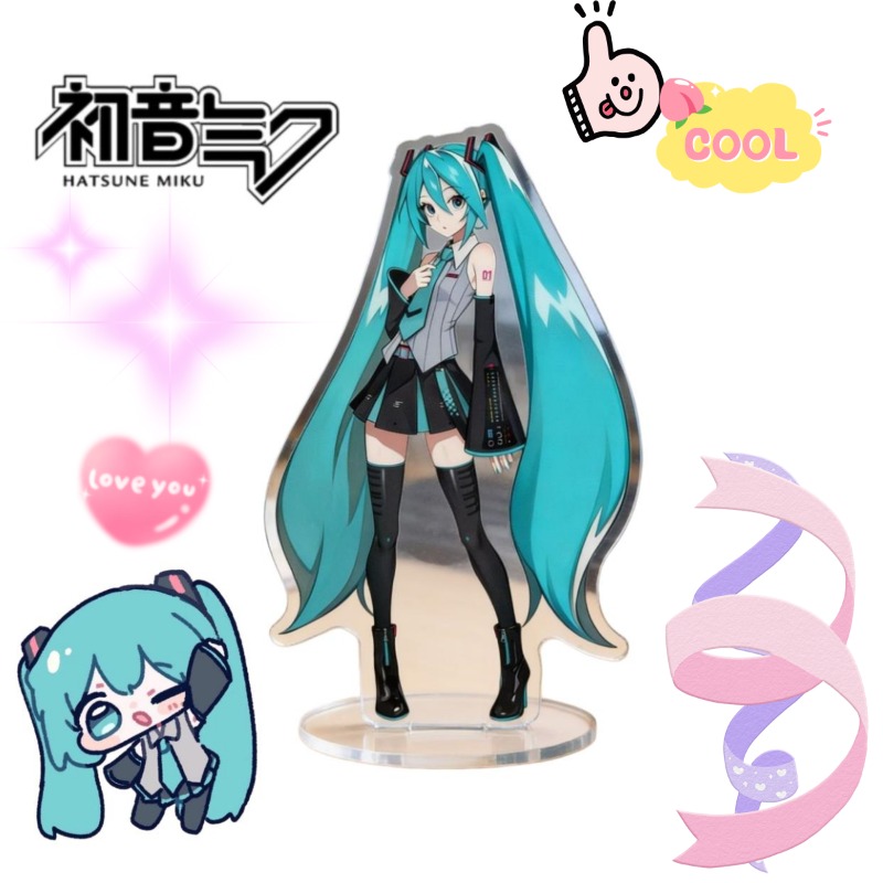Hatsune Miku 10cm Acrylic Stan - đánh giá và giá Event Support