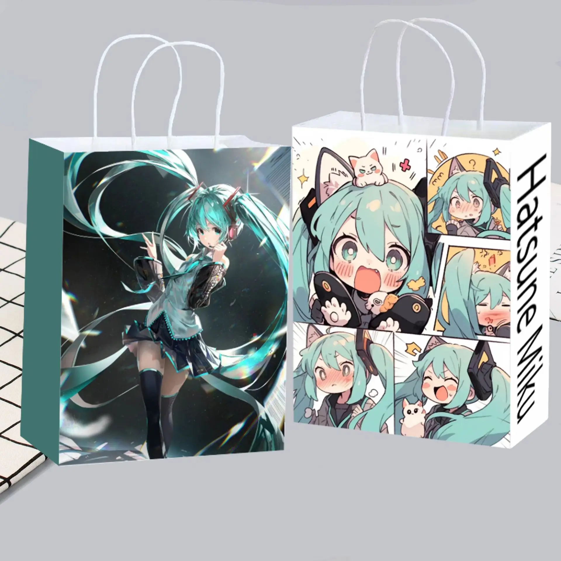 Cute Anime Hatsune Miku Paper  - đánh giá và giá Party Favor Bag