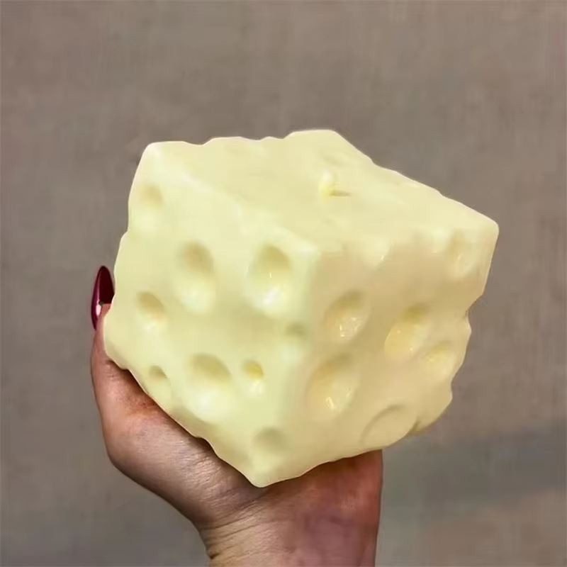 Taba Squishy Cheese Cube Stres - đánh giá và giá Event Party
