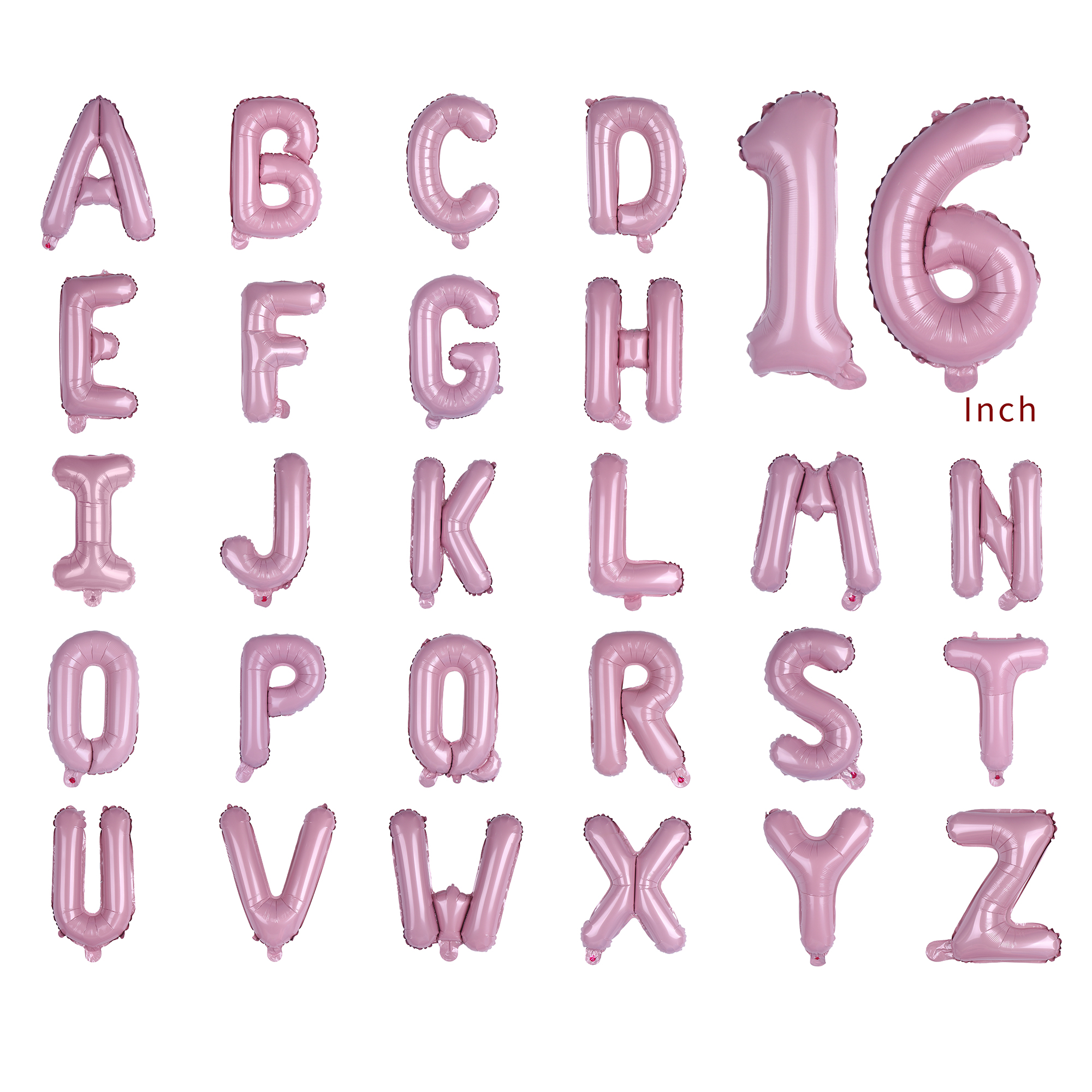 16 Inch Pink Alphabet number L - đánh giá và giá Party Event Supplier