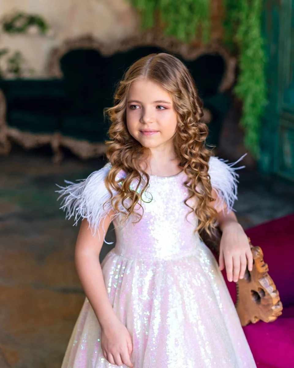 Customized Glitter Flower Girl - đánh giá và giá Birthday Sash Glitter