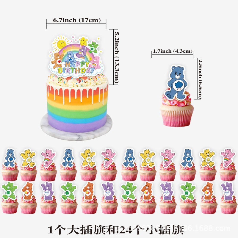 New Cute Cartoon Care Bears Th - đánh giá và giá Supply Event