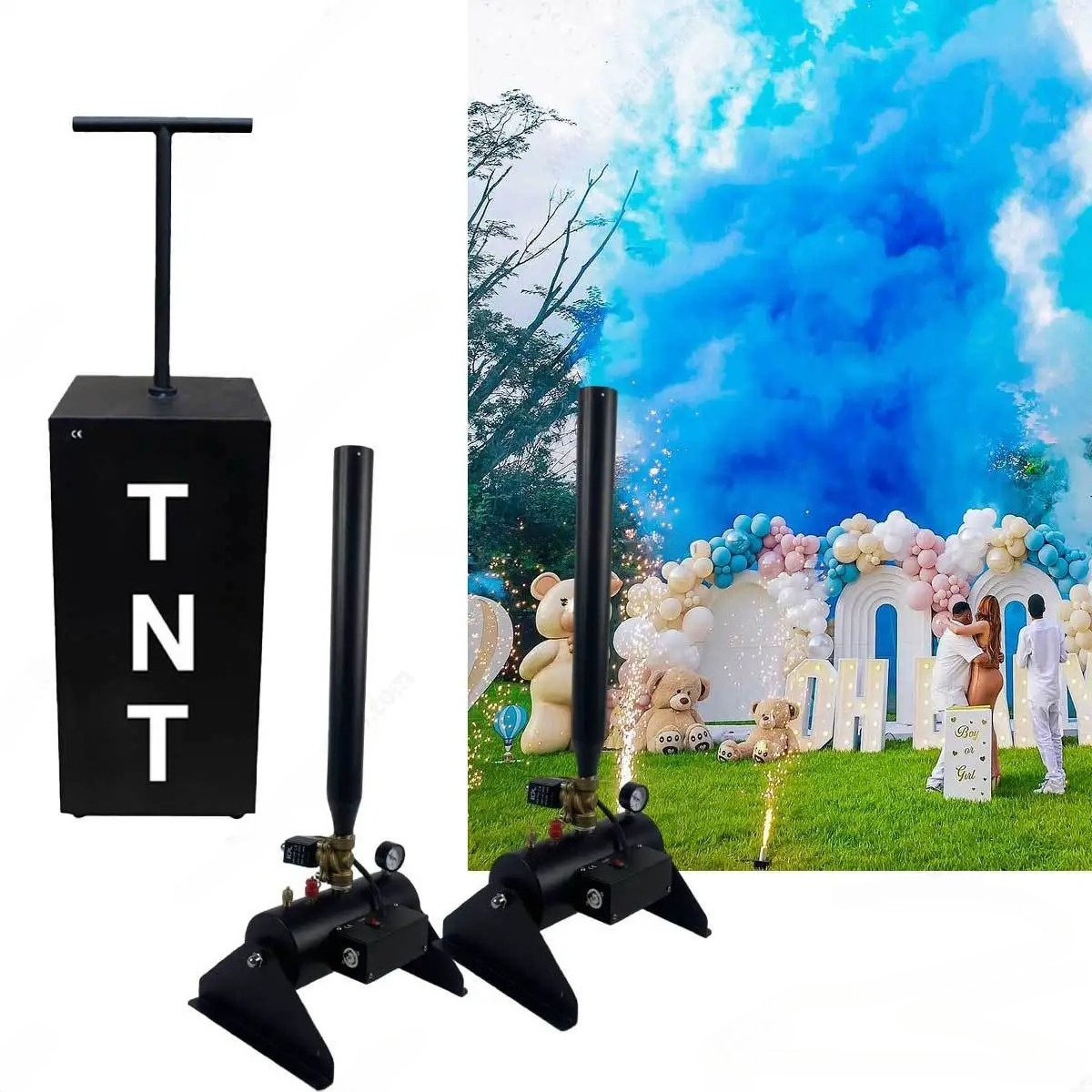 Popular Electronic Remote-cont - đánh giá và giá Confetti Cannon Tube