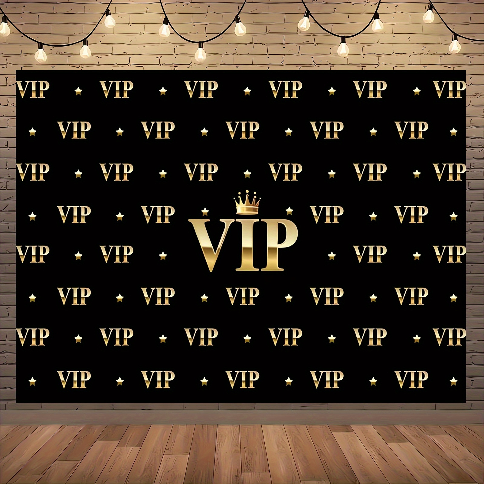 VIP Royal Crown Black Gold Tap - đánh giá và giá Party Banner Gold