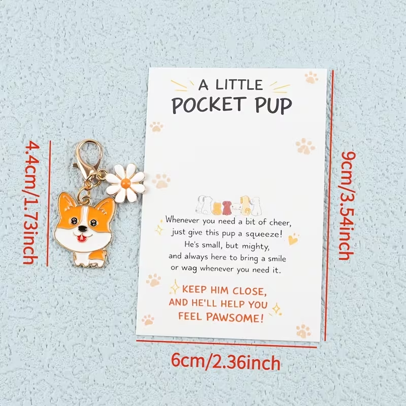 10 Cute Cartoon Puppy Keychain - đánh giá và giá Supply Event