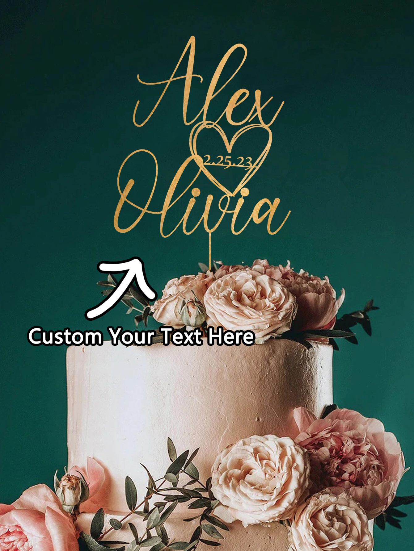 Custom Cake Topper - 1PC Perso - đánh giá và giá Event Suppliers