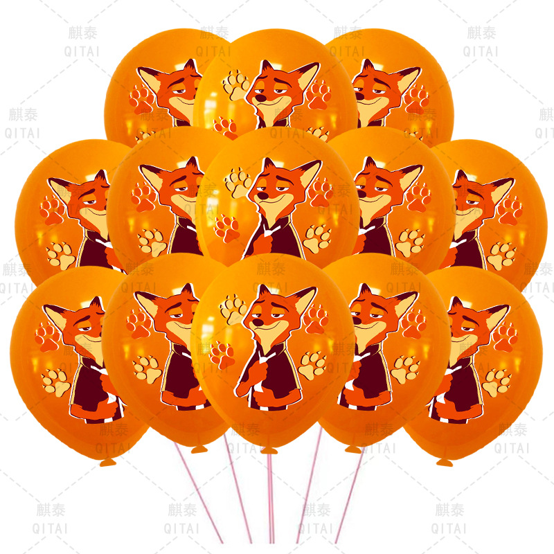 New Zootopia Balloons Wild Ani - đánh giá và giá Supply Event
