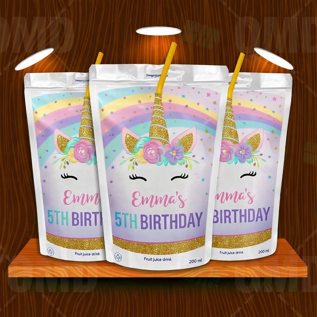 Custom Juice Pouch Label, Pers - đánh giá và giá Party Event Supplier