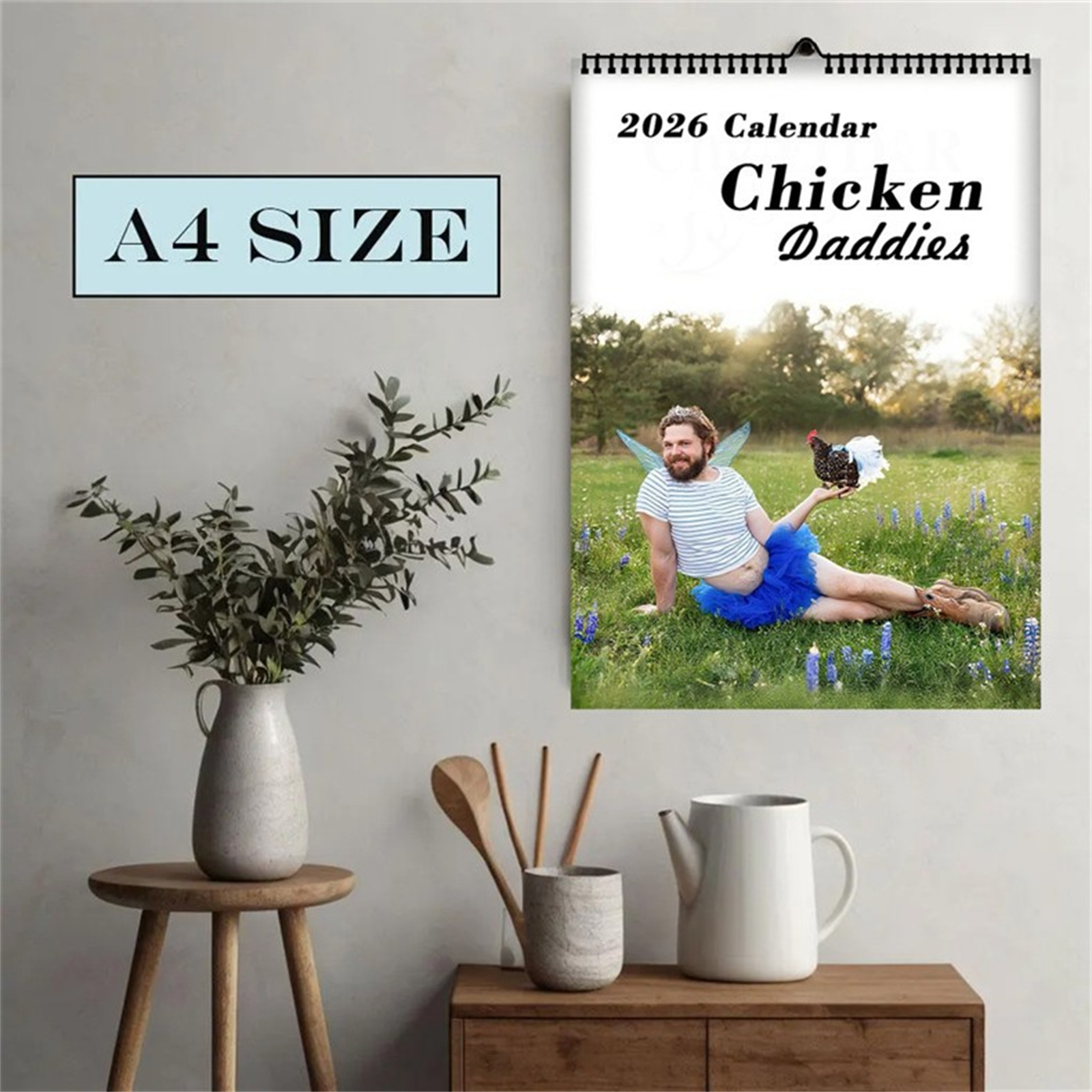 2026 Funny Chicken Daddy Wall  - đánh giá và giá Event Support