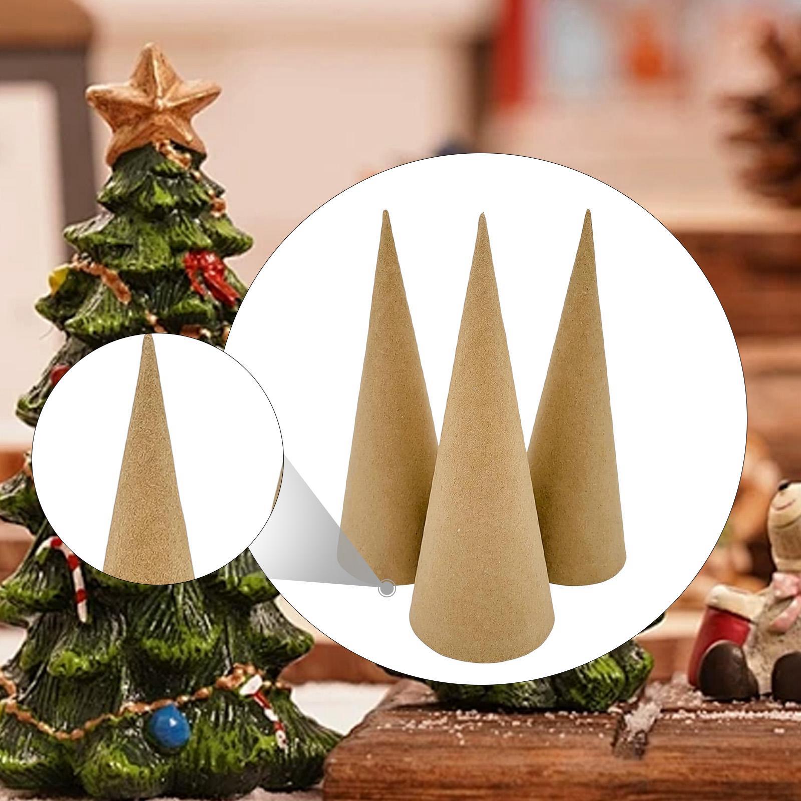 3x Paper Mache Cones, Open Bot - đánh giá và giá Cotton Candy Cone