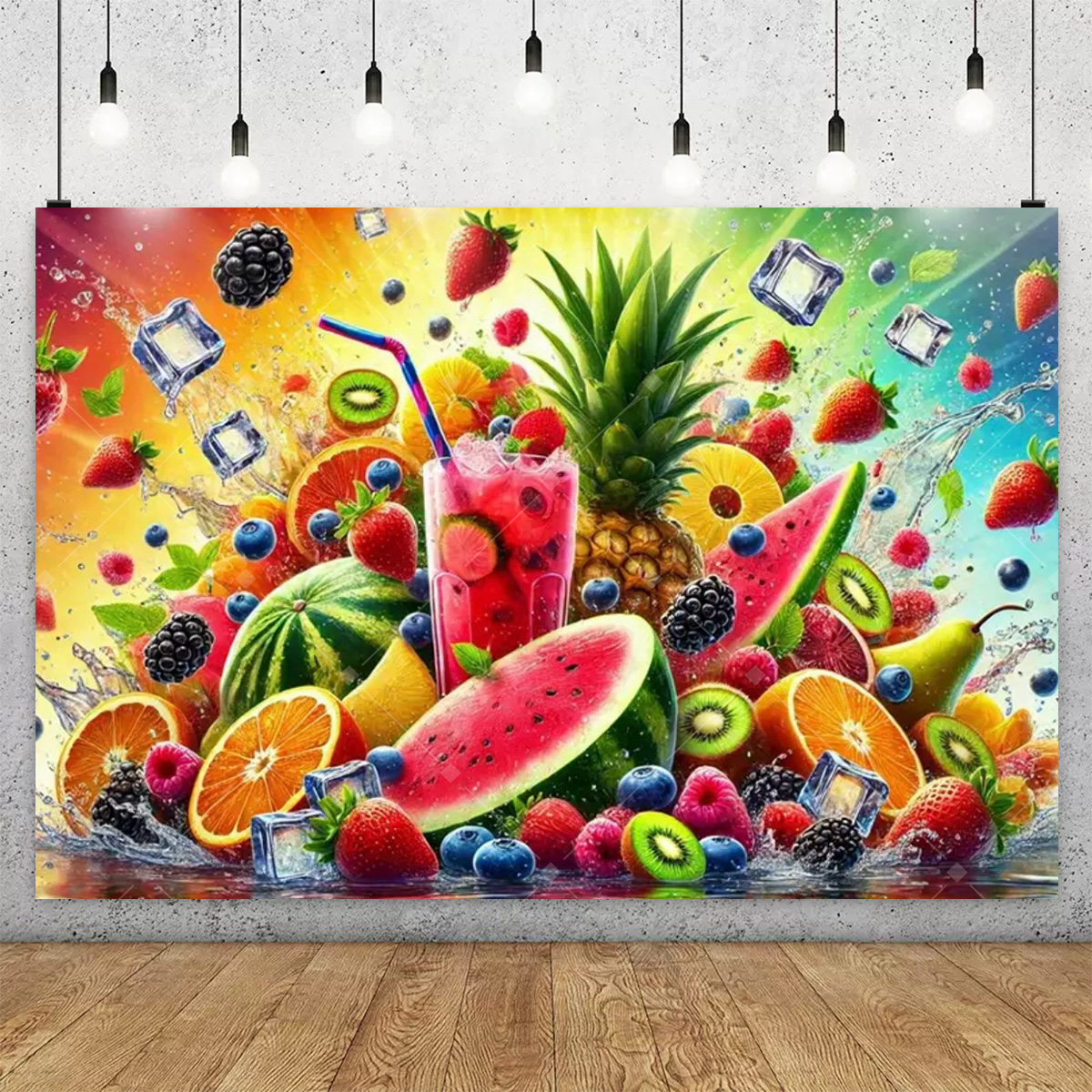 3D Colorful Fruit Party Decora - đánh giá và giá Party Event Supply Store
