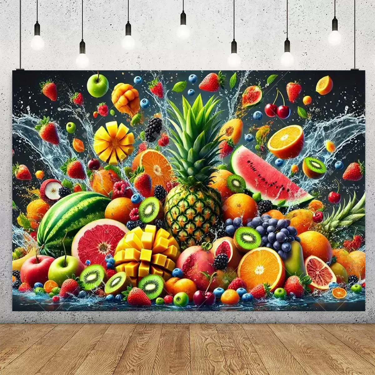 3D Colorful Fruit Party Decora - đánh giá và giá Party Event Supply Store