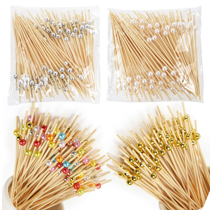 100Pcs Disposable Bamboo Skewe - đánh giá và giá Centerpiece Stick
