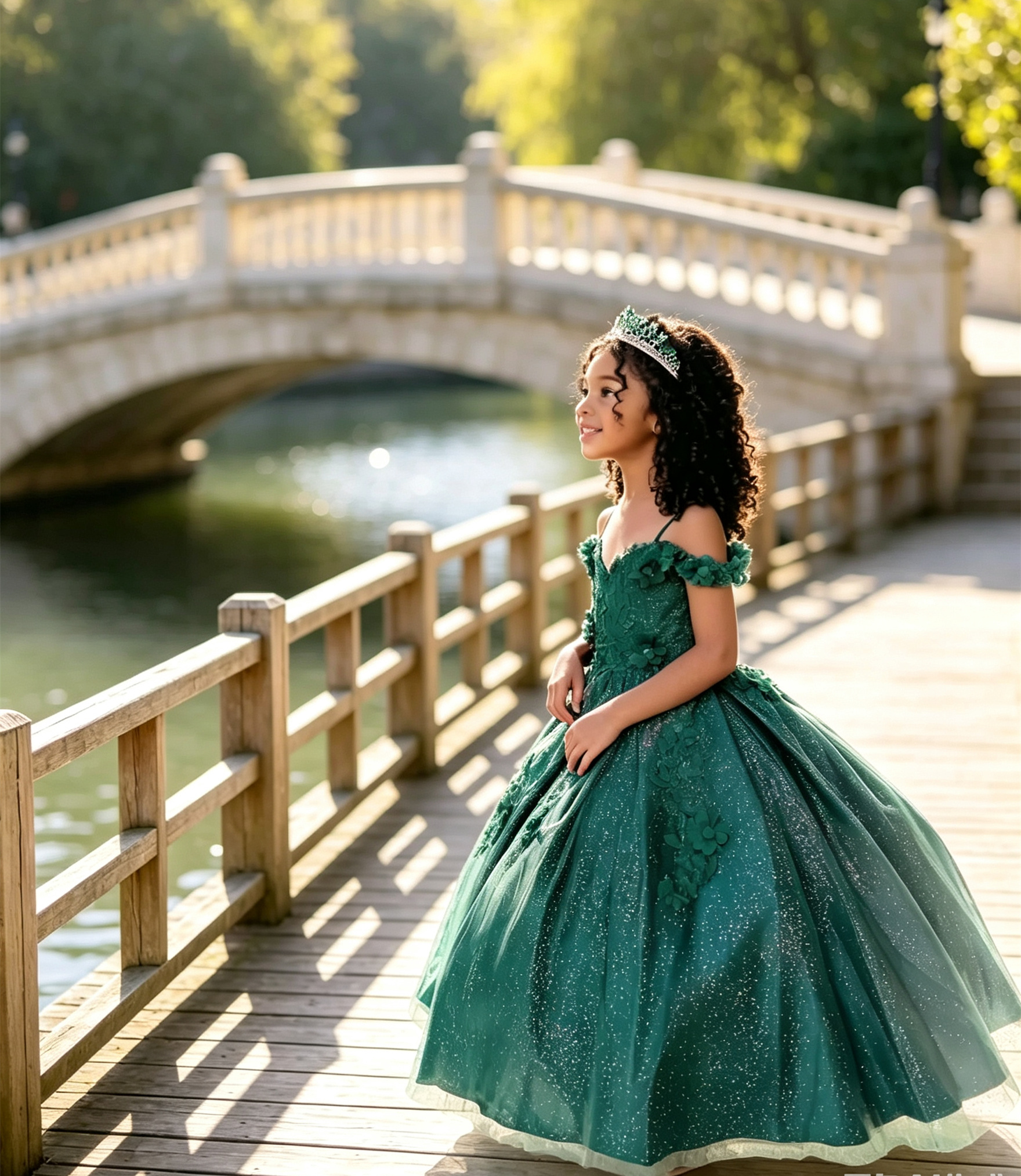 Glitter Flower Girl Dresses Fo - đánh giá và giá Birthday Sash Glitter