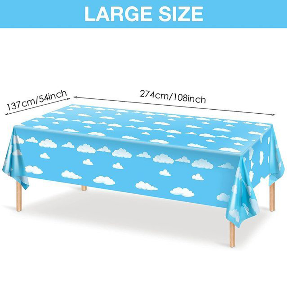 Toyss Inspired Birthday Party  - đánh giá và giá Table Cloth Disposable