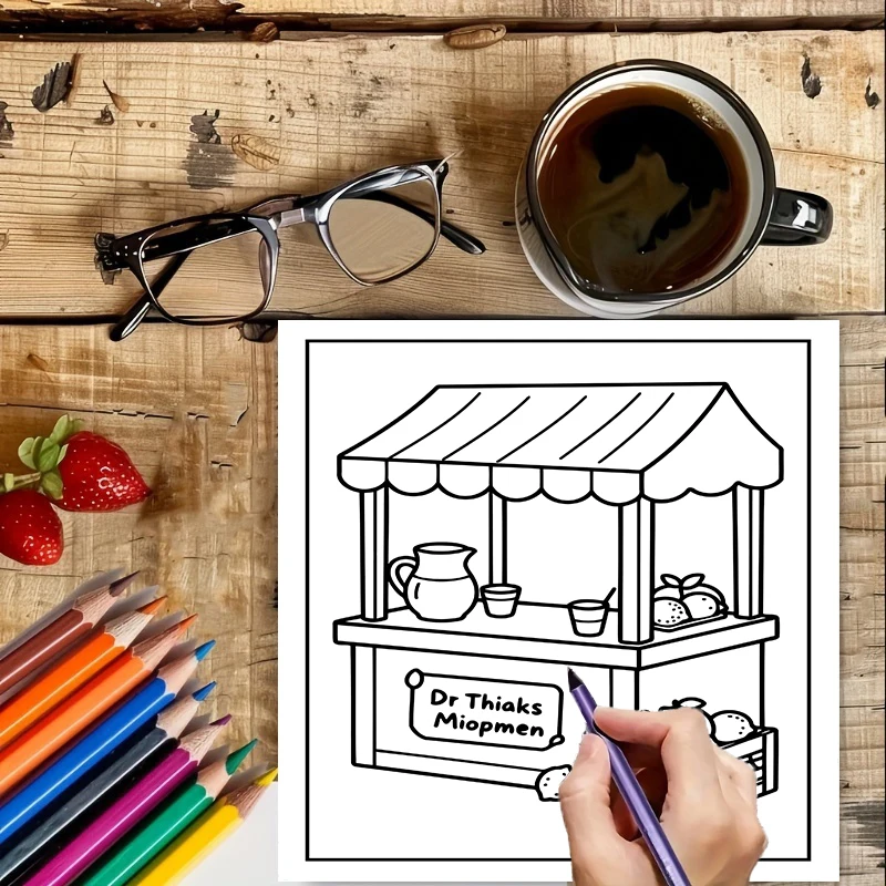 Coloring Book Little Spaces fo - đánh giá và giá Supply Event