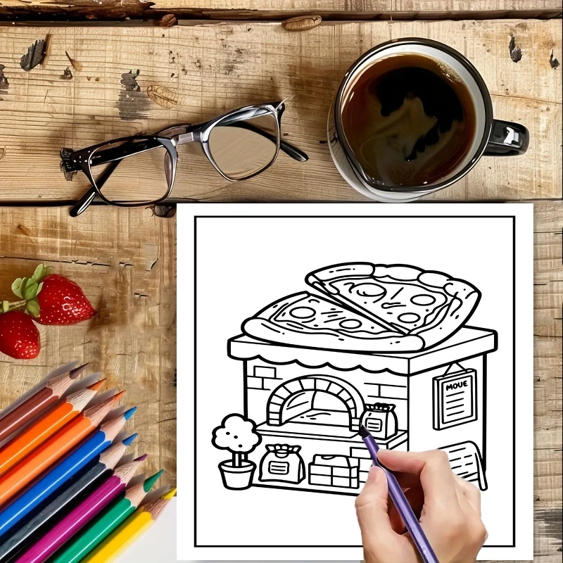 Coloring Book Little Spaces fo - đánh giá và giá Supply Event
