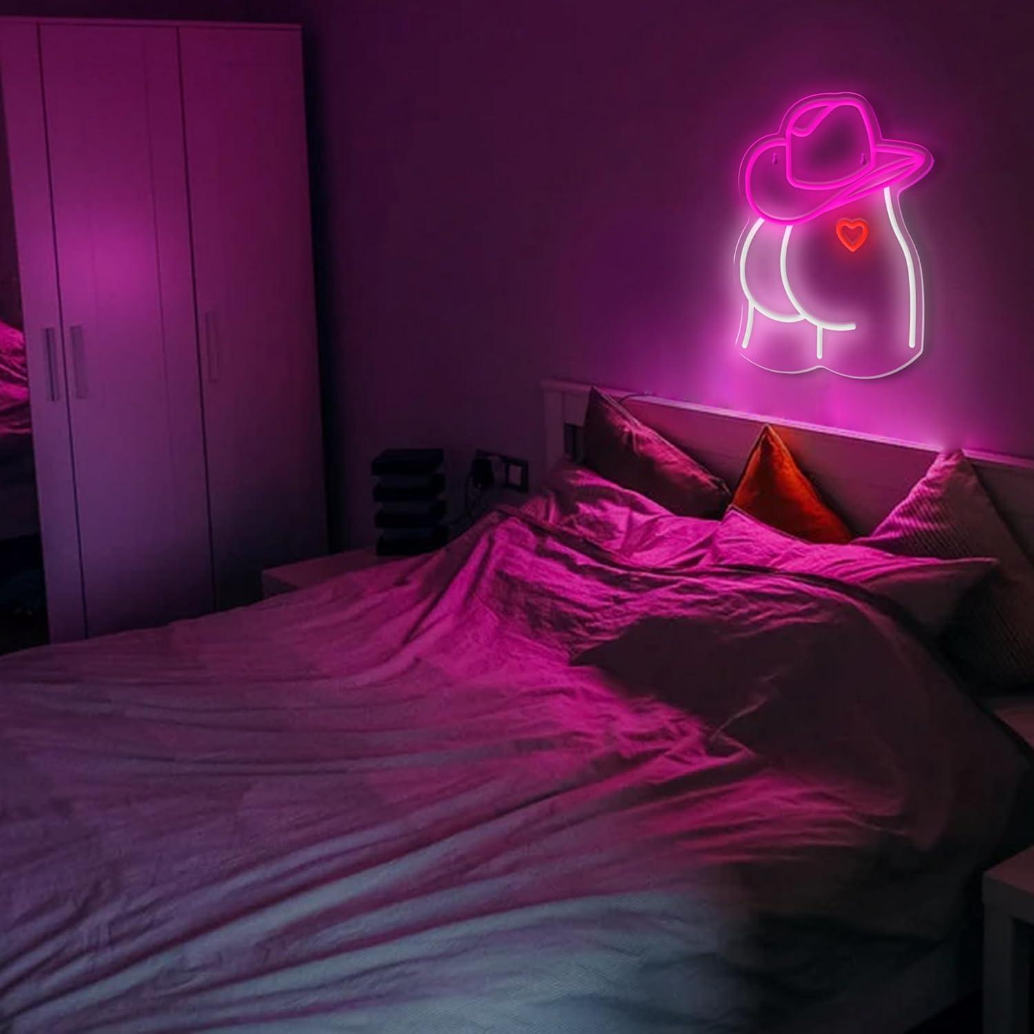 Cowgirl Neon Sign Dimmable LED - đánh giá và giá Neon Sign Party