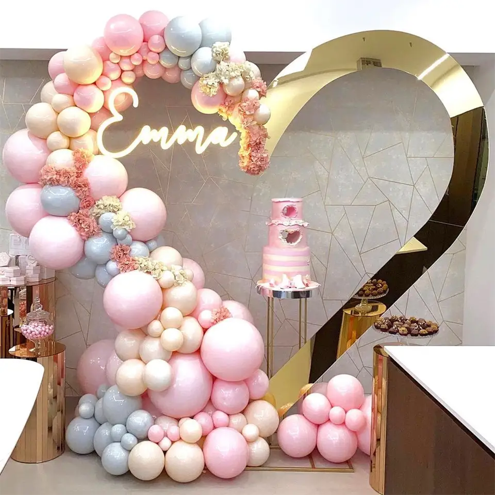 Hot Sale Gold Trim Flower Acry - đánh giá và giá Party Event Supplier