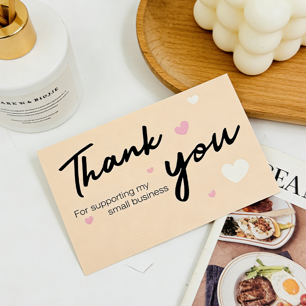 50/100pcs Thank You Cards, for - đánh giá và giá Party Event Supply Store