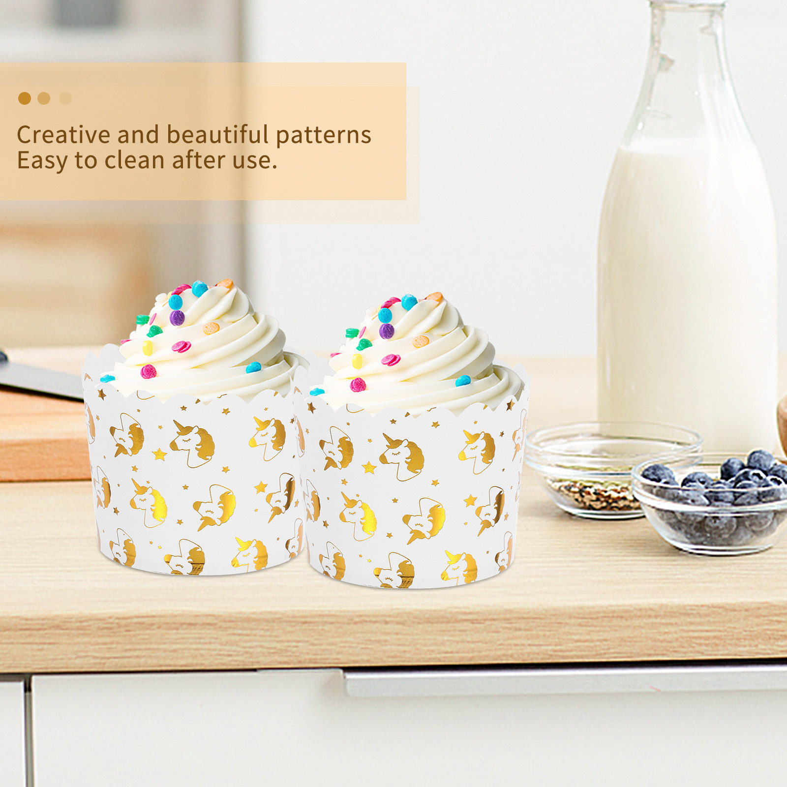 50Pcs Themed Disposable Cupcak - đánh giá và giá Plastic Cup 50Pcs