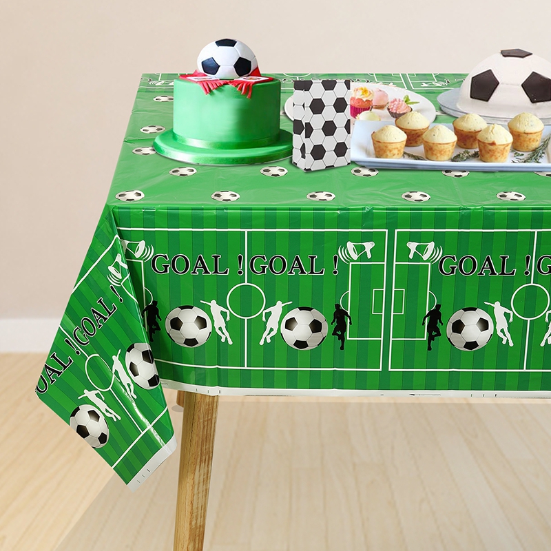 Soccer Theme Disposable Tablec - đánh giá và giá Table Cloth Disposable