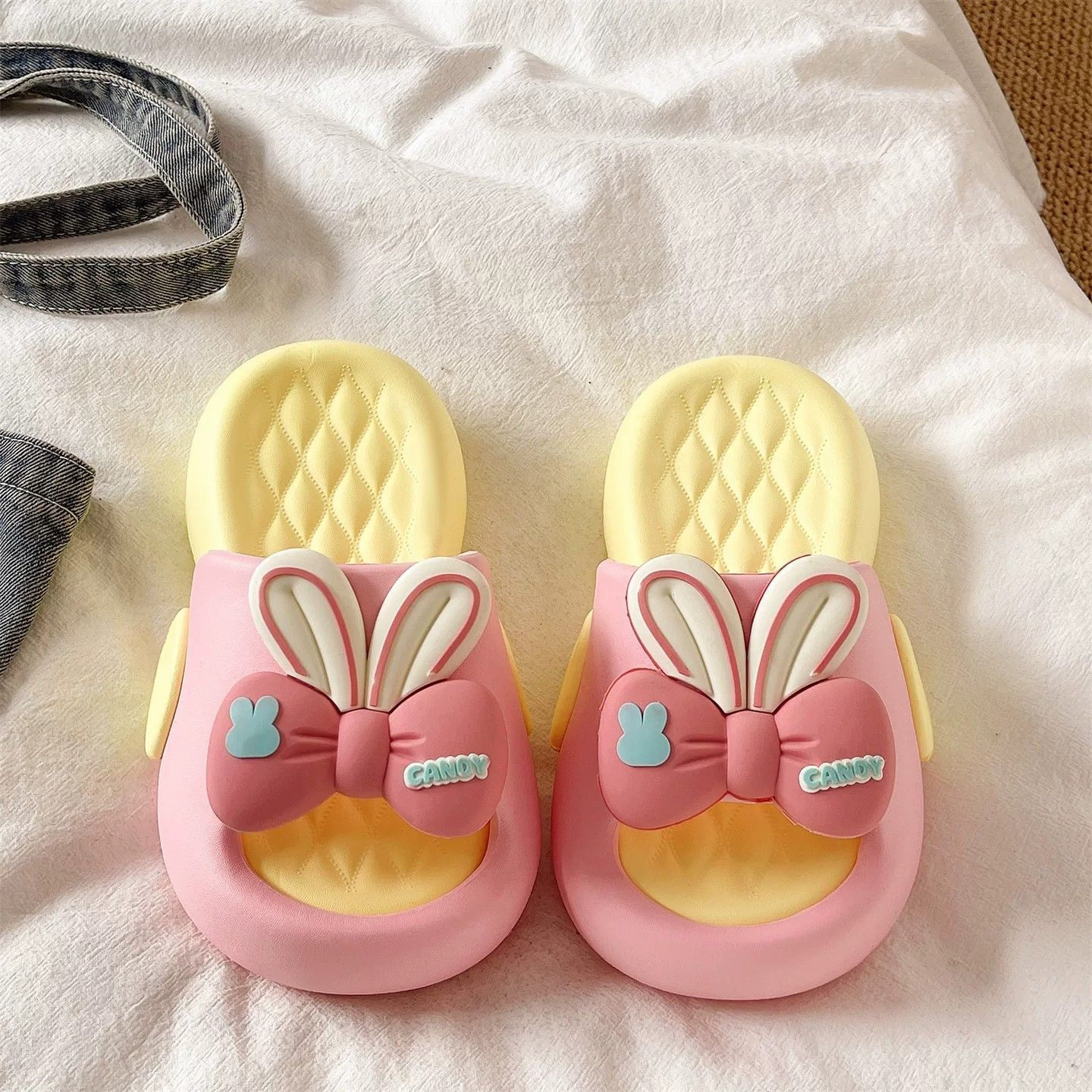 Cute Bow Rabbit Ear Platform S - đánh giá và giá Cotton Candy Cone