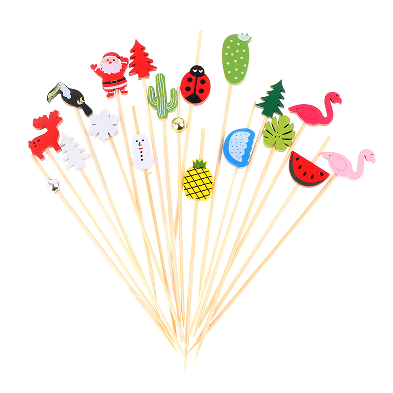 50/100Pcs Star Disposable Bamb - đánh giá và giá Centerpiece Stick
