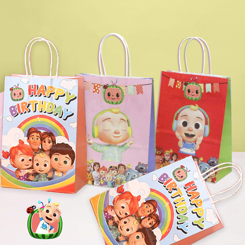 Cocomelons Party Gift Bag Set  - đánh giá và giá Supply Event