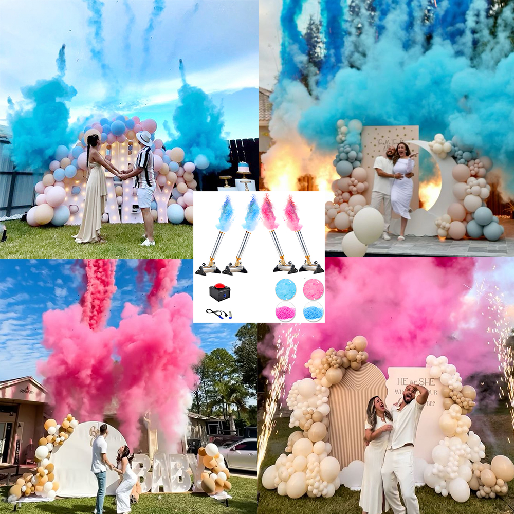 Tnt Gender Reveal Machine Kit  - đánh giá và giá Confetti Cannon Tube