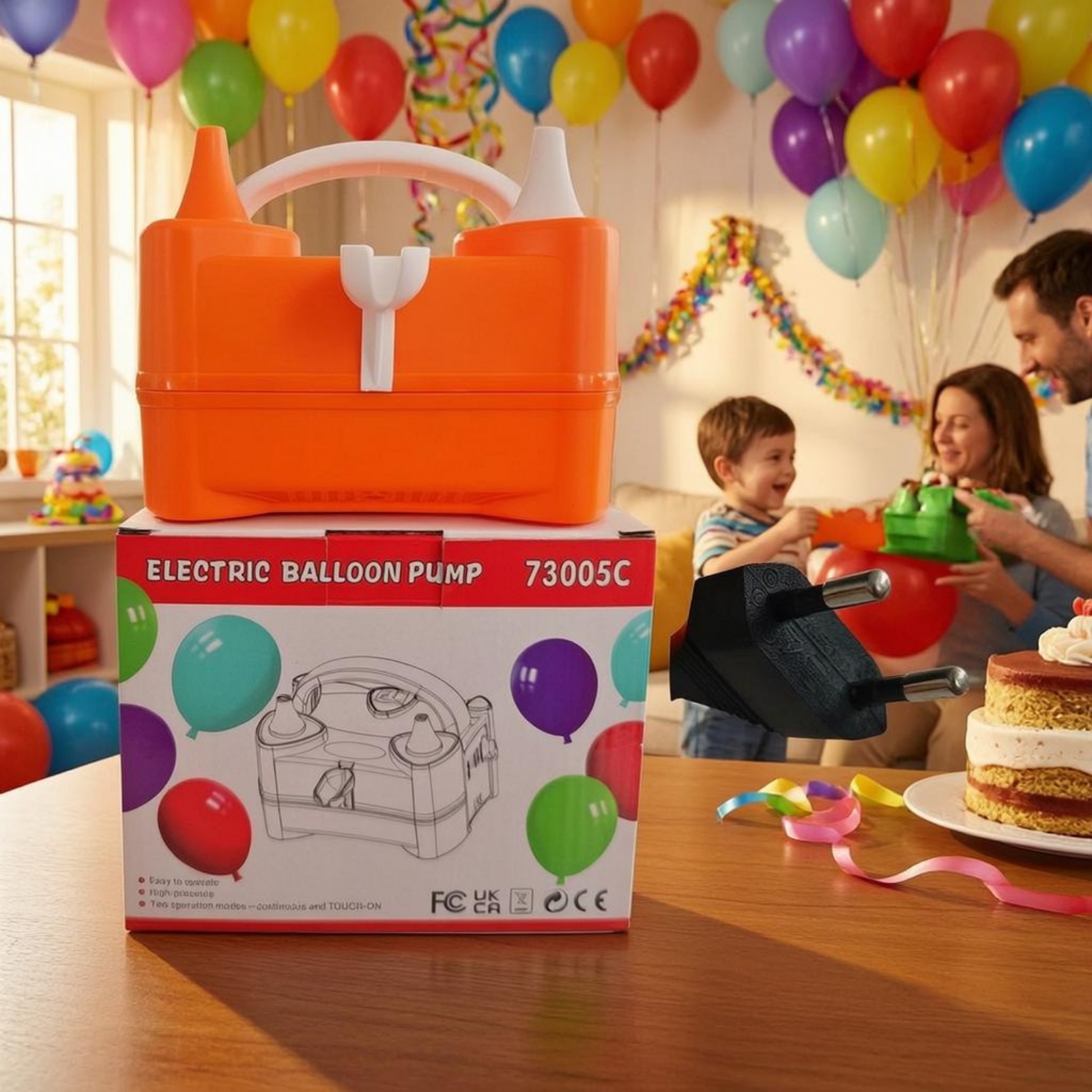 Electric Balloon Pump Dual Noz - đánh giá và giá Balloon Pump Hand
