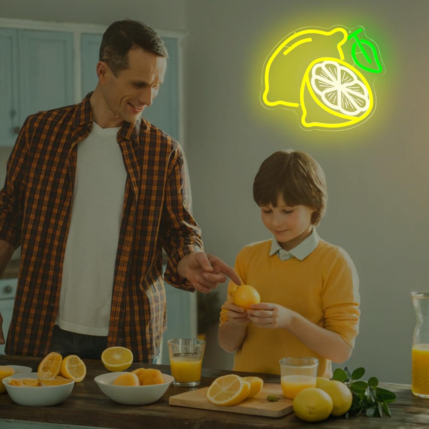 Lemon Neon Sign Dimmable LED L - đánh giá và giá Neon Sign Party