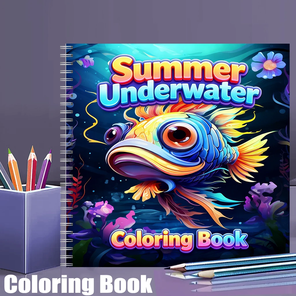 Summer Underwater Coloring Boo - đánh giá và giá Supply Event