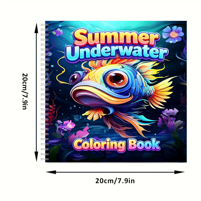 Summer Underwater Coloring Boo - đánh giá và giá Supply Event