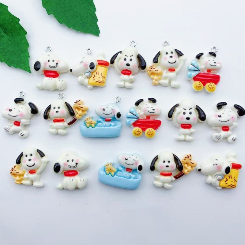12pcs resin cartoon dog pendan - đánh giá và giá Event Party