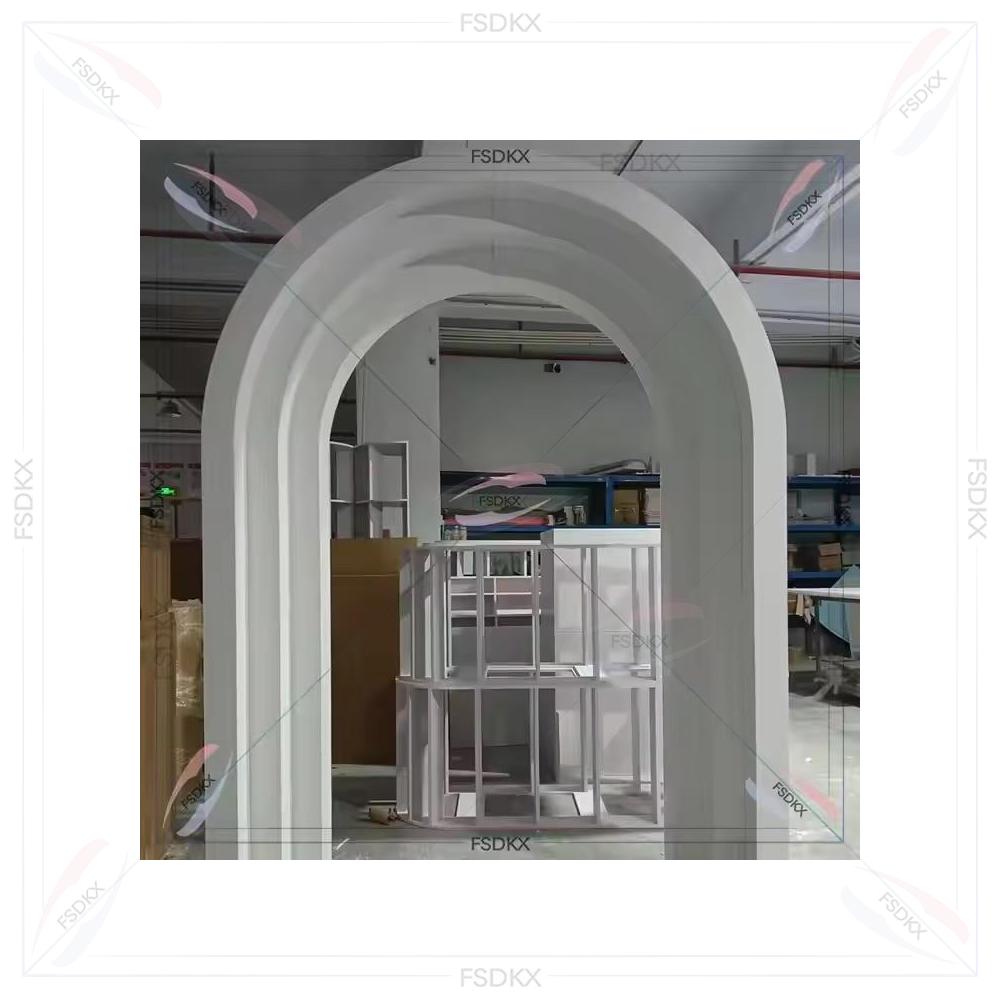 Luxury White  PVC Acrylic Wall - đánh giá và giá Party Event Supplier