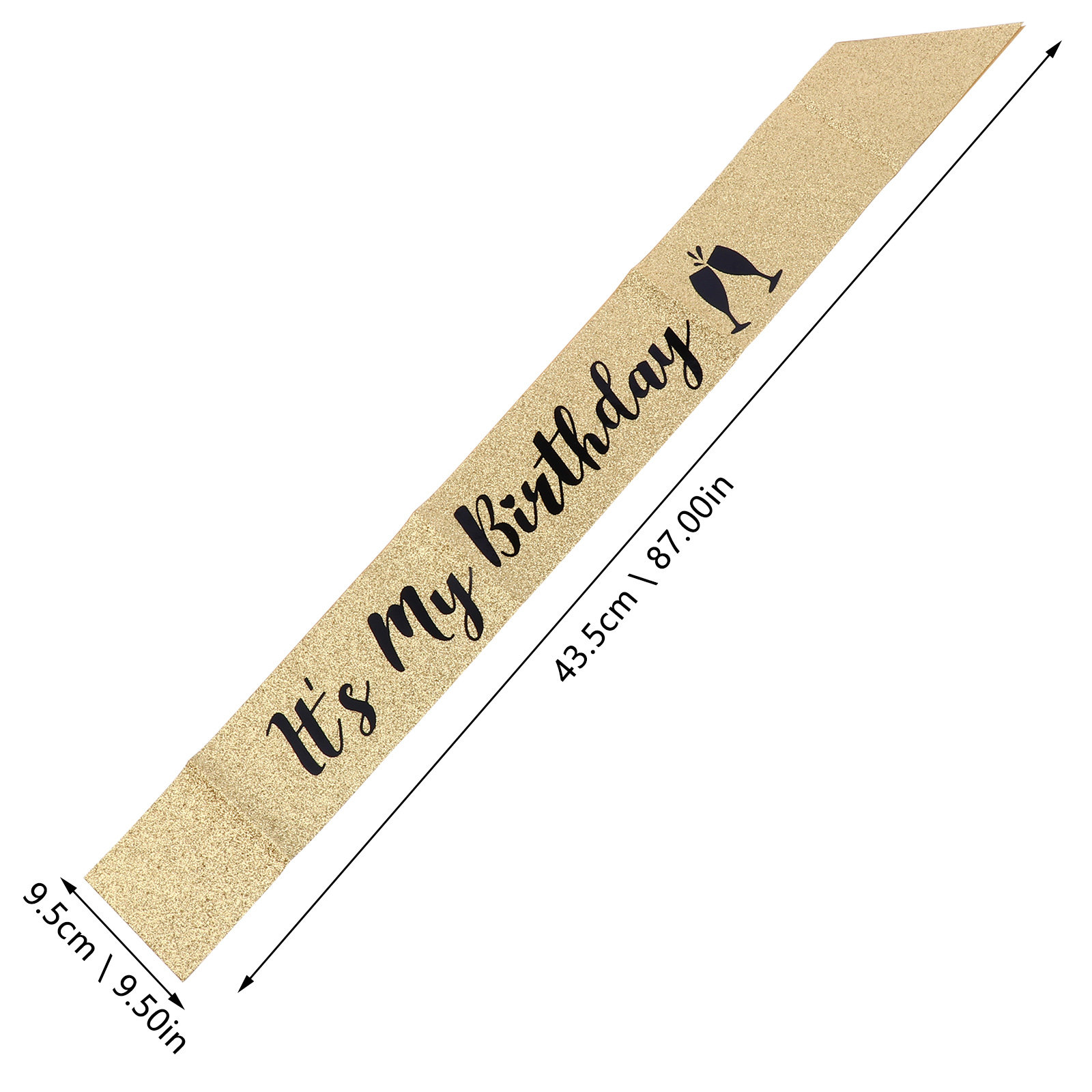 1Pcs Birthday Party Sash Glitt - đánh giá và giá Birthday Sash Glitter