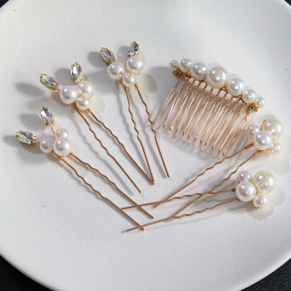 Pearl Crystal Hair Pins Comb S - đánh giá và giá Event Suppliers