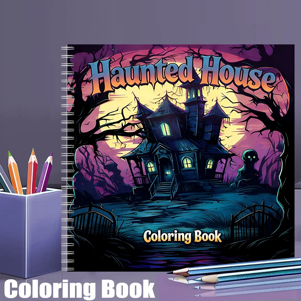 Haunted House Coloring Book fo - đánh giá và giá Supply Event