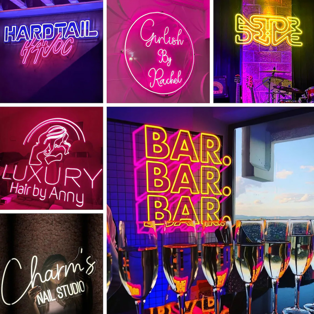 Custom Neon Sign Acrylic LED N - đánh giá và giá Neon Sign Party