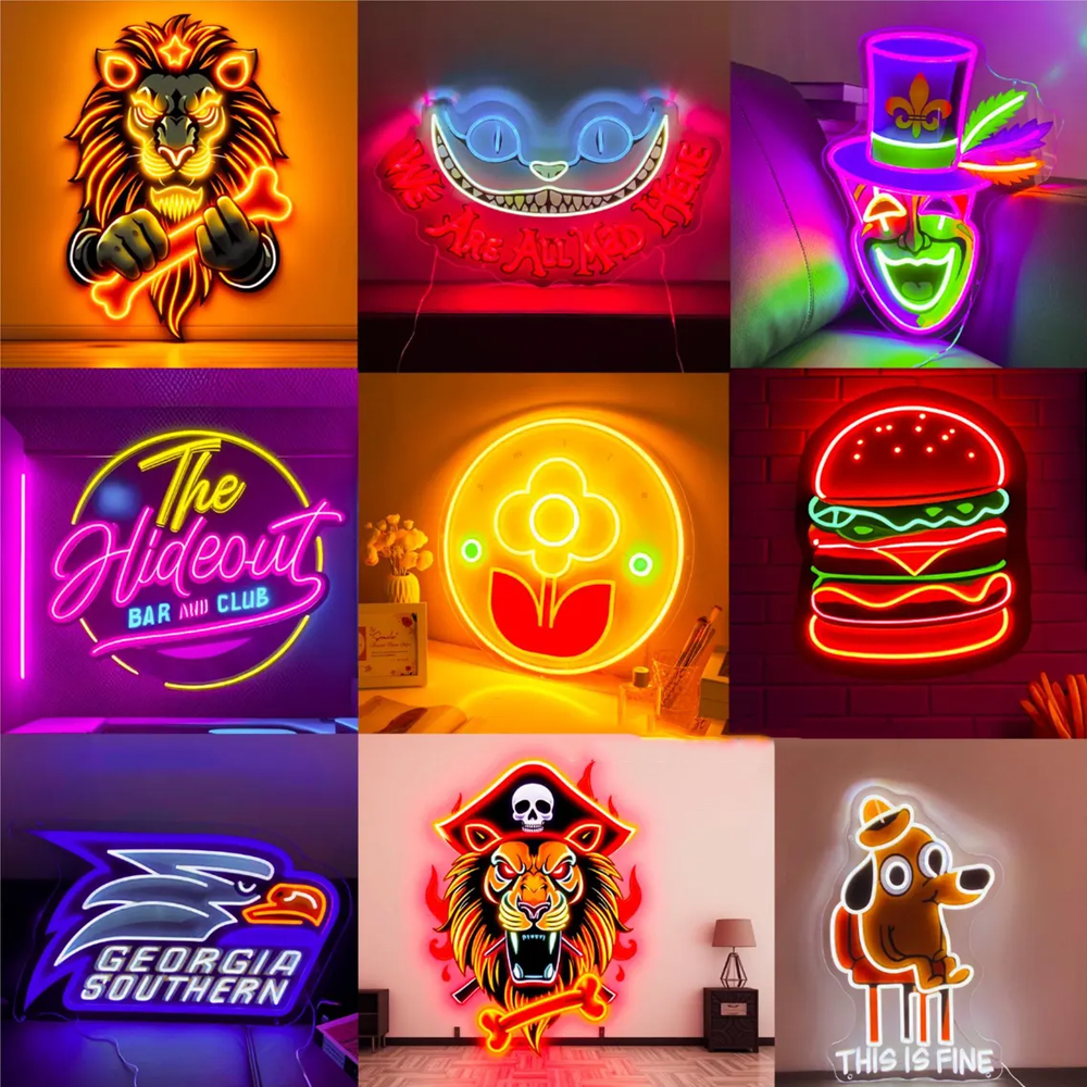 Custom Neon Sign Acrylic LED N - đánh giá và giá Neon Sign Party