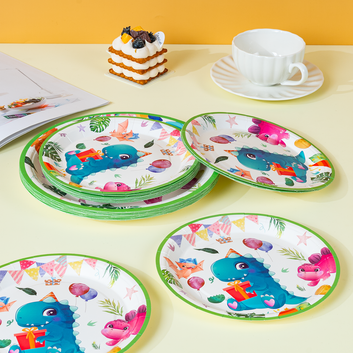 10/25/50Pcs Cute Party Dinosau - đánh giá và giá Event Party